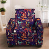 Aztec Psychedelic Trippy Armchair Cover-grizzshop