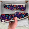 Aztec Psychedelic Trippy Canvas Shoes-grizzshop