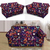 Aztec Psychedelic Trippy Loveseat Cover-grizzshop