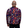 Aztec Psychedelic Trippy Men's Bomber Jacket-grizzshop