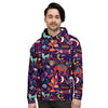 Aztec Psychedelic Trippy Men's Hoodie-grizzshop