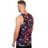 Aztec Psychedelic Trippy Men's Tank Tops-grizzshop