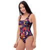 Aztec Psychedelic Trippy One Piece Swimsuite-grizzshop