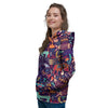 Aztec Psychedelic Trippy Women's Hoodie-grizzshop