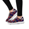 Aztec Psychedelic Trippy Women's Sneakers-grizzshop