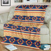 Aztec Tribal Indians Navajo Native American Print Blanket-grizzshop