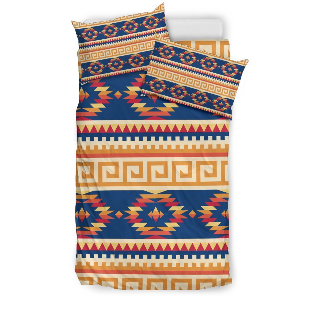 Aztec Tribal Indians Navajo Native American Print Duvet Cover Bedding Set-grizzshop