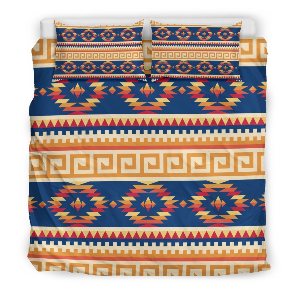 Aztec Tribal Indians Navajo Native American Print Duvet Cover Bedding Set-grizzshop