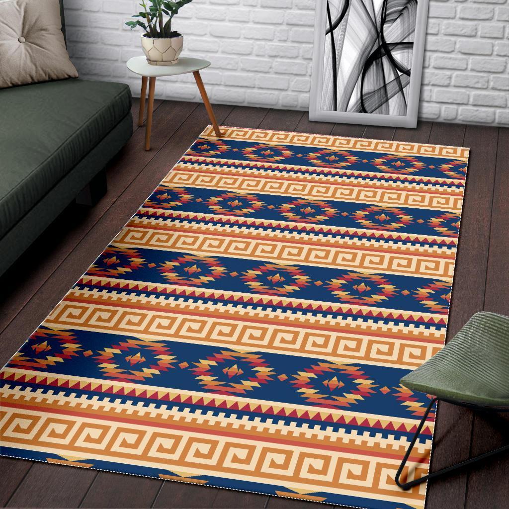 Aztec Tribal Indians Navajo Native American Print Floor Mat-grizzshop