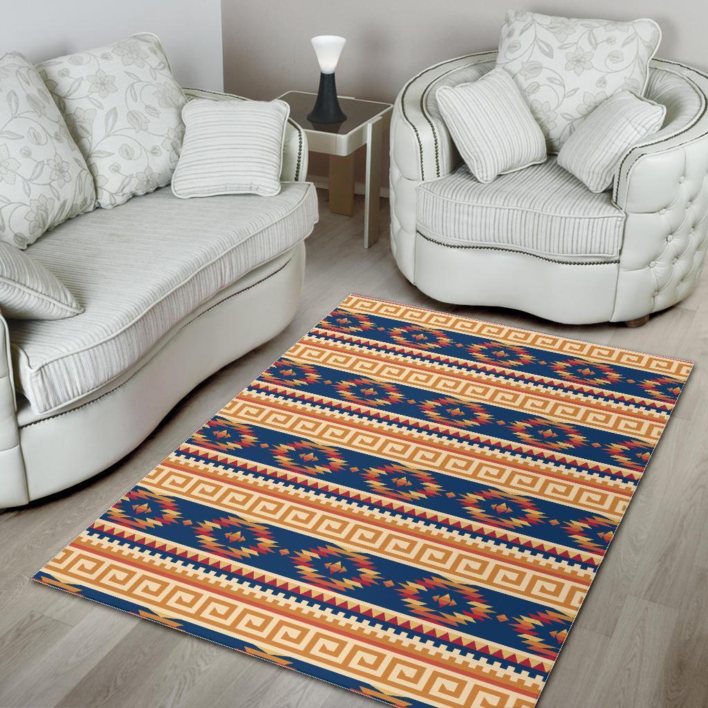 Aztec Tribal Indians Navajo Native American Print Floor Mat-grizzshop