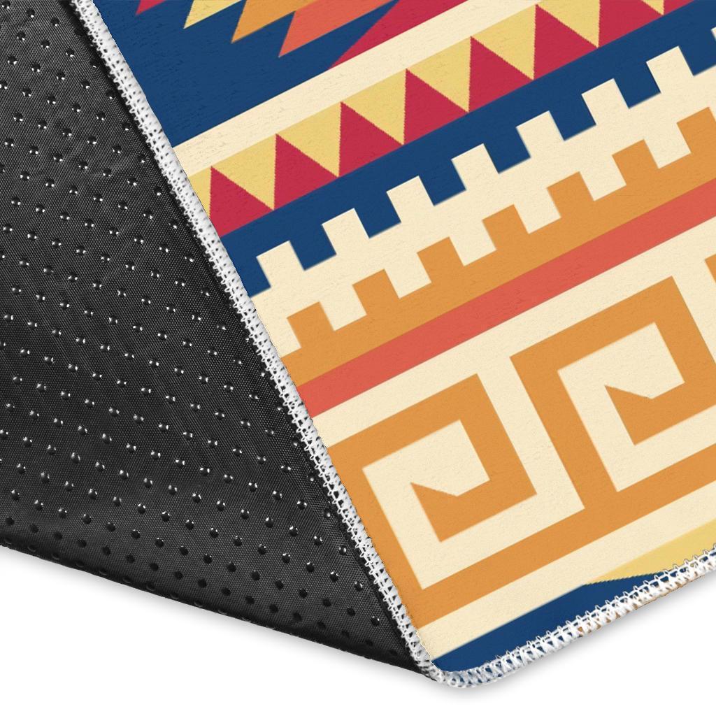 Aztec Tribal Indians Navajo Native American Print Floor Mat-grizzshop