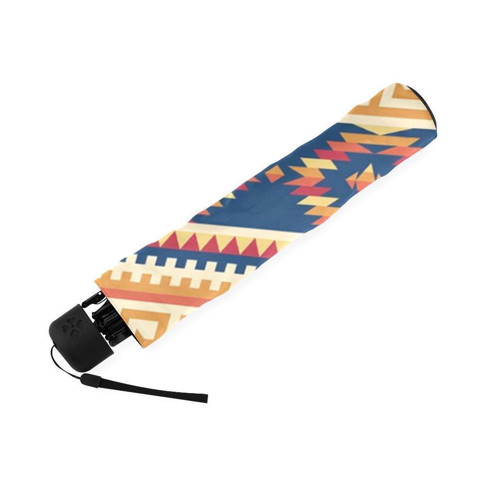 Aztec Tribal Indians Navajo Native American Print Foldable Umbrella-grizzshop