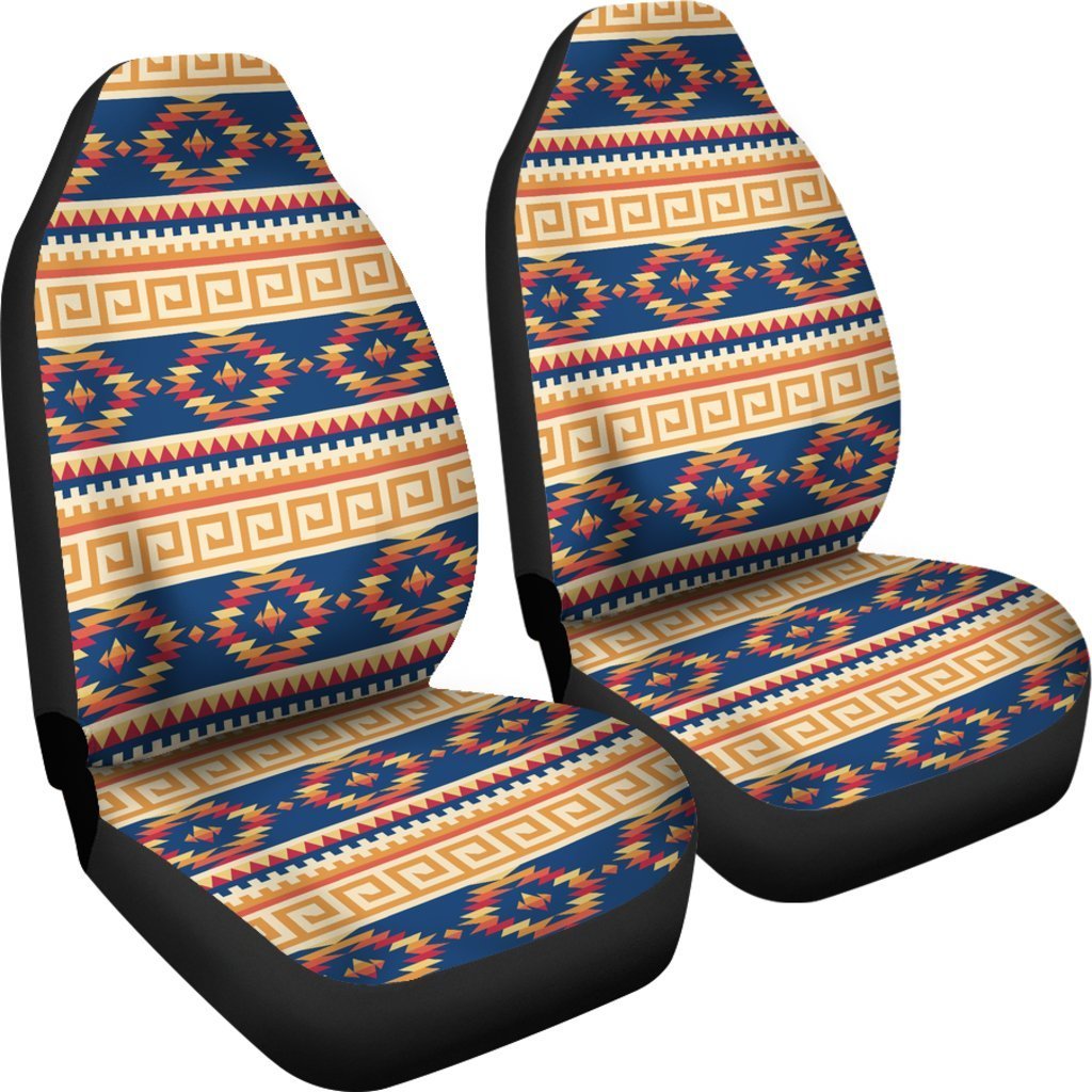 Aztec Tribal Indians Navajo Native American Print Universal Fit Car Seat Cover-grizzshop