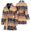 Aztec Tribal Indians Navajo Native American Print Women Long Robe-grizzshop