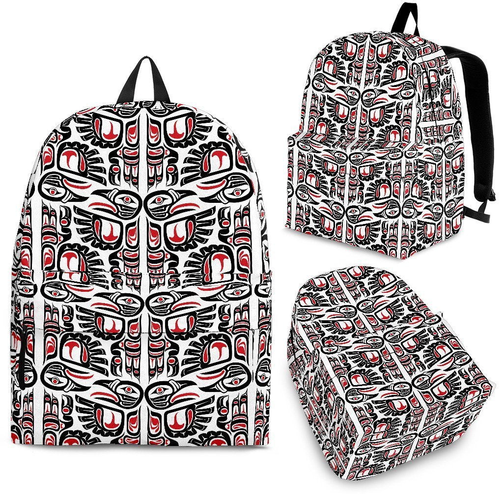 Aztec Tribal Native American Indians Navajo Print Backpack-grizzshop