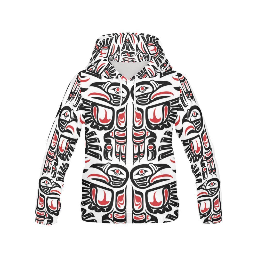 Aztec Tribal Native American Indians Navajo Print Men Pullover Hoodie-grizzshop