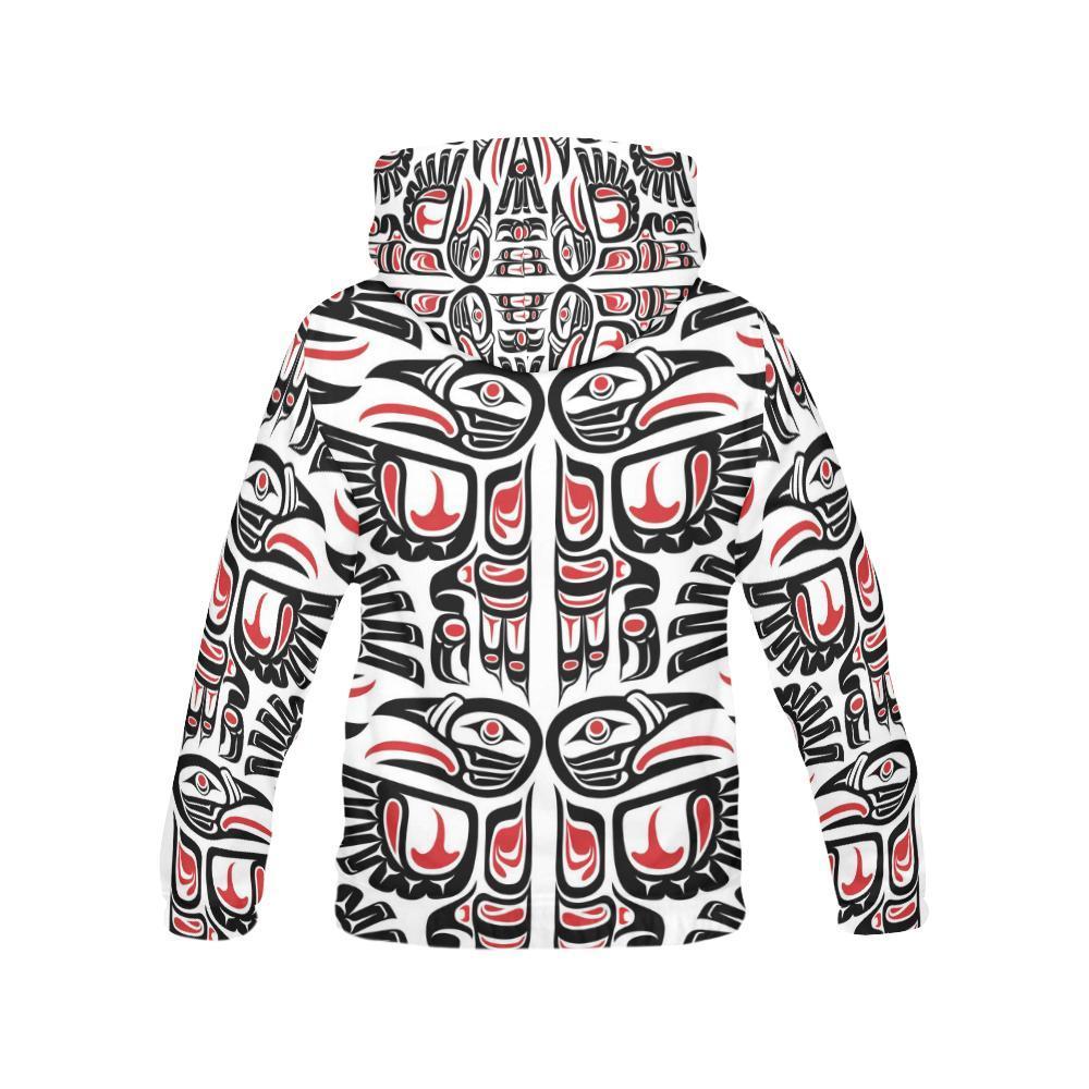 Aztec Tribal Native American Indians Navajo Print Men Pullover Hoodie-grizzshop