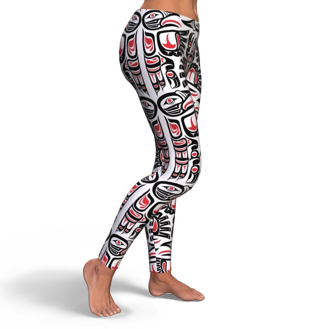 Aztec Tribal Native American Indians Navajo Print Pattern Women Leggings-grizzshop