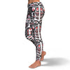 Aztec Tribal Native American Indians Navajo Print Pattern Women Leggings-grizzshop