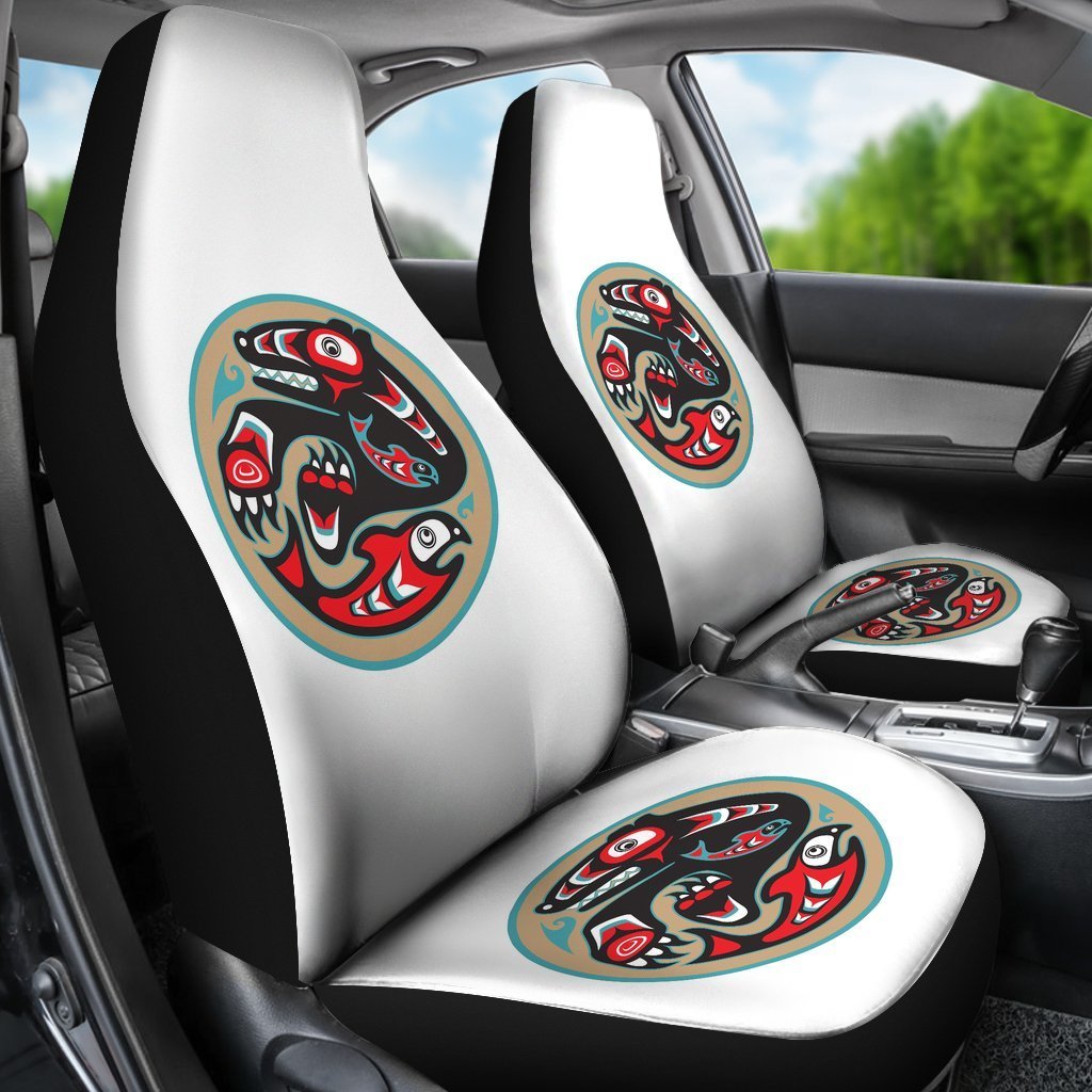 Aztec Tribal Native American Indians Navajo Print Universal Fit Car Seat Cover-grizzshop
