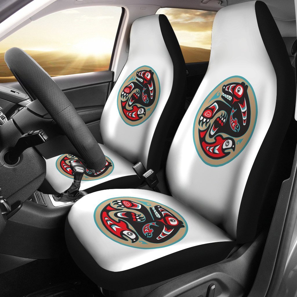Aztec Tribal Native American Indians Navajo Print Universal Fit Car Seat Cover-grizzshop