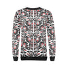 Aztec Tribal Native American Indians Navajo Print Women Crewneck Sweatshirt-grizzshop