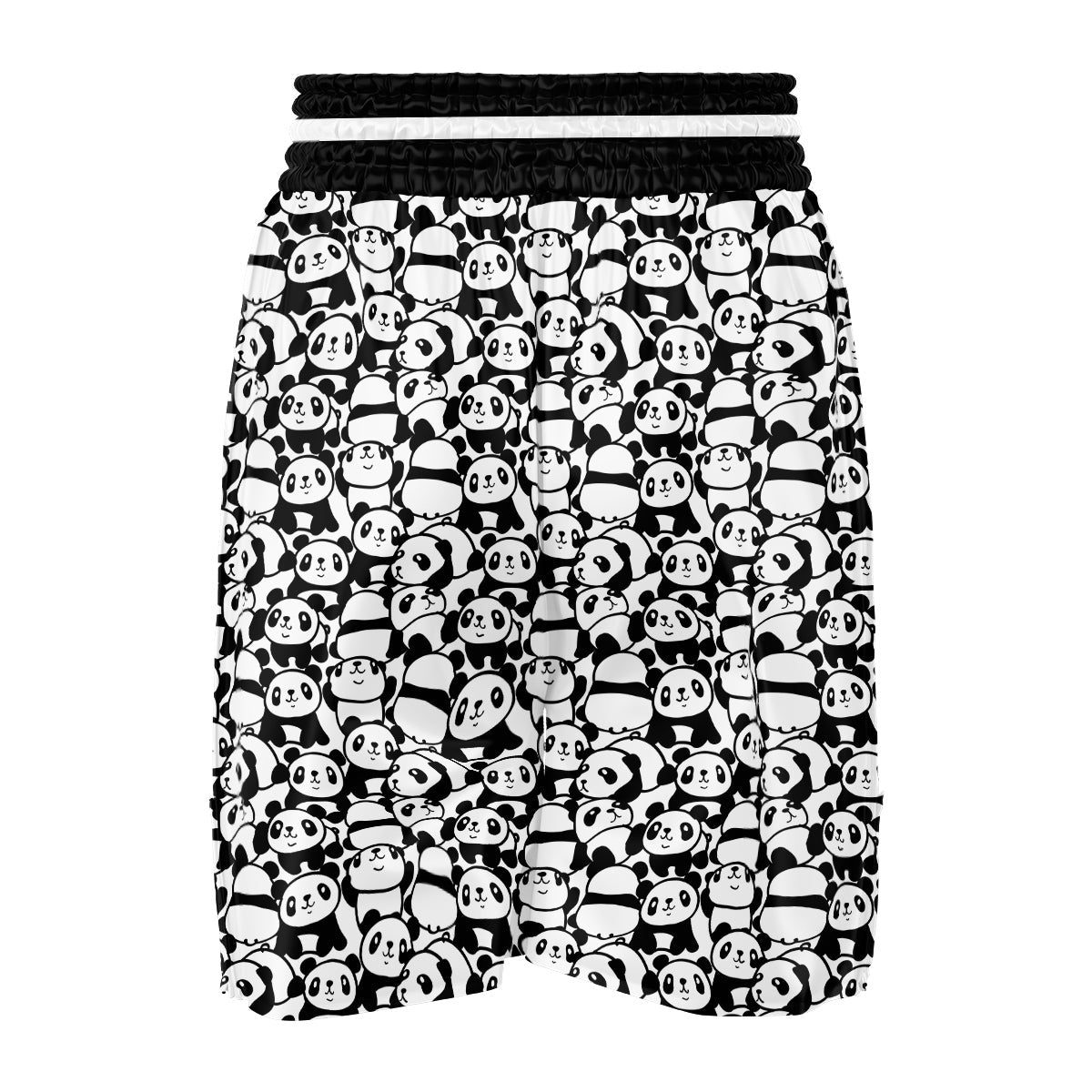 Baby Panda Cute Print Pattern Boxing Shorts-grizzshop