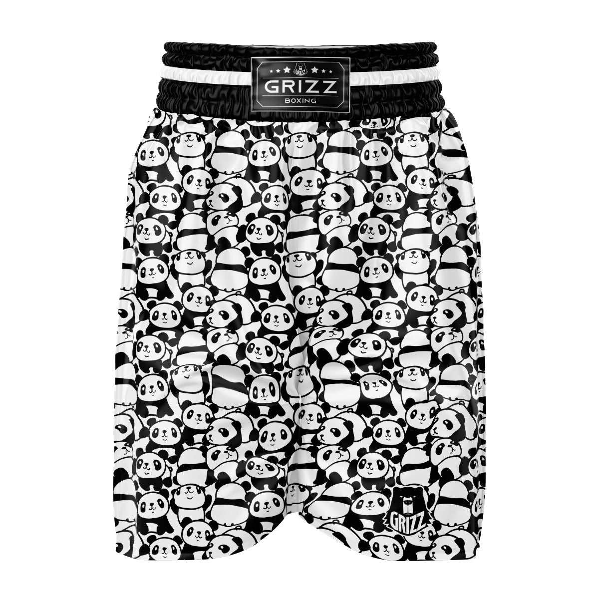 Baby Panda Cute Print Pattern Boxing Shorts-grizzshop
