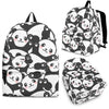 Baby Panda Pattern Print Backpack-grizzshop