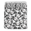 Baby Panda Pattern Print Duvet Cover Bedding Set-grizzshop