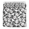 Baby Panda Pattern Print Duvet Cover Bedding Set-grizzshop