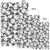 Baby Panda Pattern Print Floor Mat-grizzshop