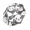 Baby Panda Pattern Print Foldable Umbrella-grizzshop