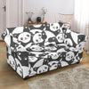 Baby Panda Pattern Print Loveseat Cover-grizzshop