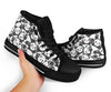 Baby Panda Pattern Print Men Women's High Top Shoes-grizzshop