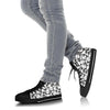 Baby Panda Pattern Print Men Women's High Top Shoes-grizzshop