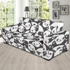 Baby Panda Pattern Print Sofa Covers-grizzshop