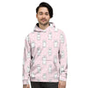 Baby Polar Bear White Print Pattern Men's Hoodie-grizzshop