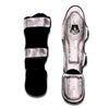 Baby Polar Bear White Print Pattern Muay Thai Shin Guards-grizzshop