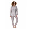 Baby Polar Bear White Print Pattern Women's Pajamas-grizzshop