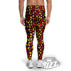 Back And Elm Maple Leave Print Pattern Men's Leggings-grizzshop