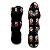 Bacon And Skull Fried Egg Print Pattern Muay Thai Shin Guards-grizzshop