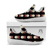 Bacon And Skull Fried Egg Print Pattern White Athletic Shoes-grizzshop