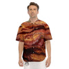 Bacon Crispy Print Men's Short Sleeve Shirts-grizzshop