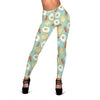 Bacon Egg Bread Pattern Print Women Leggings-grizzshop