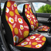 Bacon Egg Pancake Pattern Print Universal Fit Car Seat Cover-grizzshop