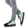 Bacon Egg Pattern Print Men Women's High Top Shoes-grizzshop