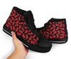 Bacon Pattern Print Men Women's High Top Shoes-grizzshop