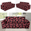 Bacon Pattern Print Sofa Covers-grizzshop