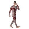 Bacon Weaving Print Men's Pajamas-grizzshop